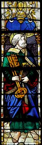 Fenster w1 zeigt St. Peter von French School