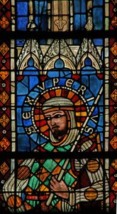 Fenster w203 mit dem heiligen Exuperius von French School
