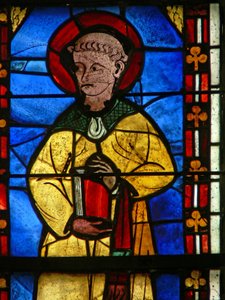 Vindue w21, der viser St. Protais af French School