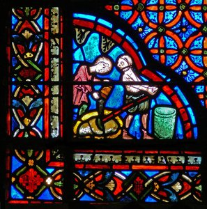 Vindue w23, der viser donorer - murere af French School