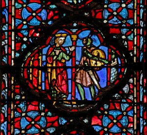 Vindue w4 Joshua møder gibeonitterne Josh IX 6-8 af French School