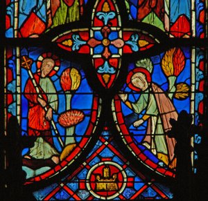 Vindue w8 Opstandelsen - Tilsynekomst for Magdalene af French School