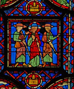 Vindue w8 opstandelsescyklussen - vejen til Emmaus af French School