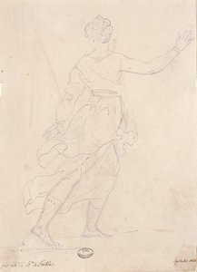 Kvinde bagfra, 1813 af French School