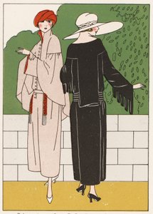 Kvinders frakkemode fra 1920