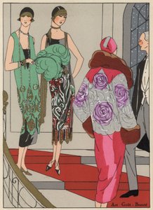 Aftenmode til kvinder i 1920