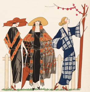 Damemode ved væddeløbene af Madeleine og Madeleine af French School