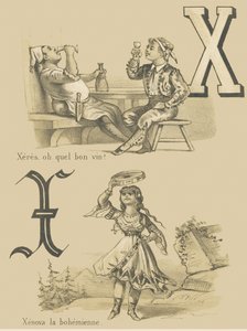 X: Xeres, åh hvilken god vin! /Xenova den bøhme af French School