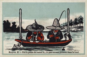 Røntgen - ingen mening med at blive her, der er ikke en eneste fisk på bunden af French School