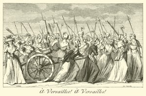 til Versailles! til Versailles! af French School
