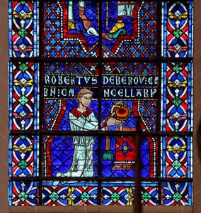 donoren - Robert de Bérou (w113) af French School