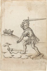 "Bræk ikke kronen" [fol. 43 recto] af French early 16th Century