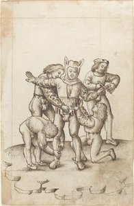 "Bær ikke en tætsiddende ring" [fol. 23 recto] af French early 16th Century