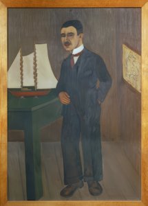 Portræt af Dr. Leo Eloesser af Frida Kahlo