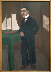 Portræt af Leo Bloesser af Frida Kahlo