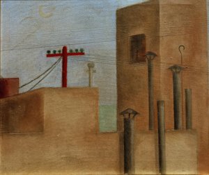 Det urbane landskab af Frida Kahlo