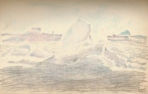 Is nær Fram, 4. juli 1894, 1897 af Fridtjof Nansen