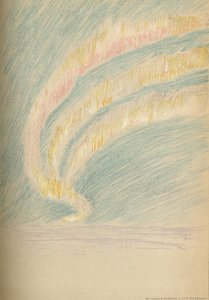 Streamers of Aurora Borealis, 28. november 1893. Pastelskitse, 1893 1897