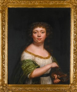 "Selvportræt, enogtyve år" af Lisiewska, Friederike Julie (1772-1856) af Friederike Julie Lisiewska
