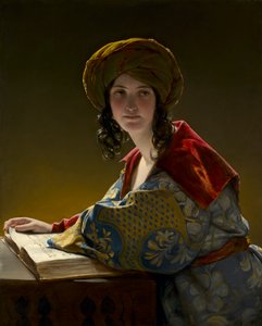 Den unge østlige kvinde, 1838. af Friedrich Amerling