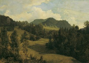Landskab nær Miesenbach