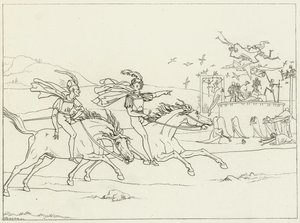 Illustration til Goethes Faust af Friedrich August Moritz Retzsch