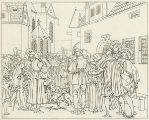 Illustration til Goethes Faust af Friedrich August Moritz Retzsch