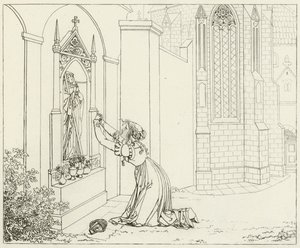 Illustration til Goethes Faust af Friedrich August Moritz Retzsch