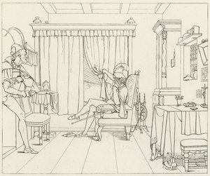 Illustration til Goethes Faust af Friedrich August Moritz Retzsch
