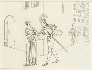 Illustration til Goethes Faust af Friedrich August Moritz Retzsch