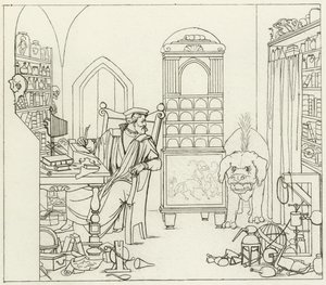 Illustration til Goethes Faust af Friedrich August Moritz Retzsch