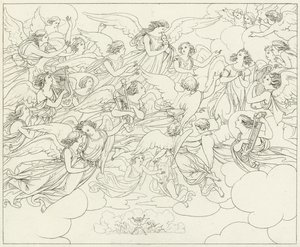 Illustration til Goethes Faust af Friedrich August Moritz Retzsch