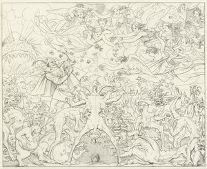 Illustration til Goethes Faust af Friedrich August Moritz Retzsch