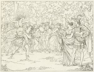 Illustration til Goethes Faust af Friedrich August Moritz Retzsch