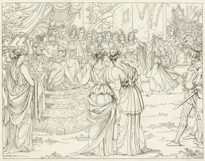 Illustration til Goethes Faust af Friedrich August Moritz Retzsch