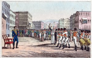 Henrettelse af Joachim Murat ved skydning i Pizzo Calabro, 13. oktober