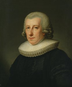Portræt af pastor Johann Bernhard Klefeker