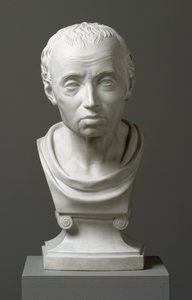Portræt af Emmanuel Kant (1724-1804), 1801 (marmor)