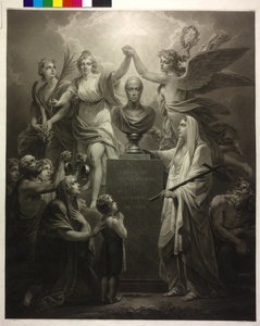 Apoteose af kejser Franz II - Fredens velsignelse af Friedrich Heinrich Fuger