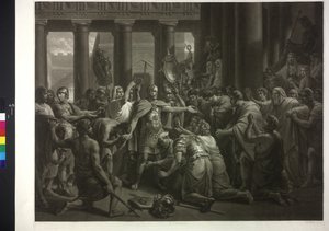 Fra den romerske historie (Livy Camillus er til den stærke mands appel af Friedrich Heinrich Fuger