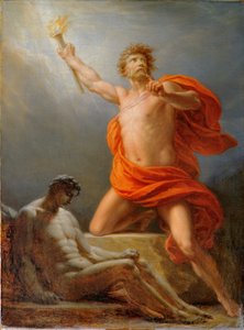 Prometheus bringer ild til menneskeheden, 1817