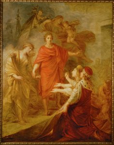 Venedig og Dalmatien hylder kejser Franz I ... (maleri på lærred) af Friedrich Heinrich Fuger