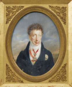 Ærkehertug Karl af Østrig 1771-1847, hertug af Teschen, ca. 1823 af Friedrich Johan Gottlieb Lieder