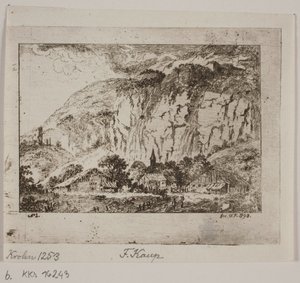 Landskab af Friedrich Kaup