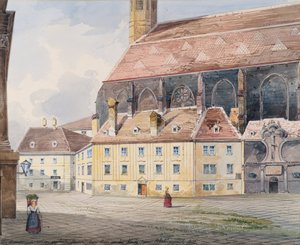 Minoritkirken i Wien af Friedrich Leibold
