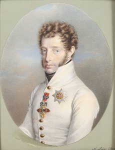 Ærkehertug Ludwig Lieder Litho i farver af Friedrich Lieder