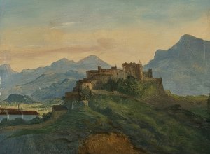 Fæstning Hohensalzburg. Omkring 1826/35