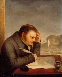 Portræt af Karl Friedrich von Rumohr 1785-1843, 1823-1827.