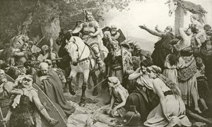 Hermanns triumf over romerne (dybtryk)