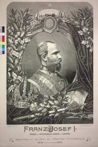 Kejser af Østrig Franz Joseph I af Friedrich Wilhelm Bader